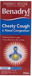 BENADRYL PE Chesty Cough & Nasal Congestion 200ml